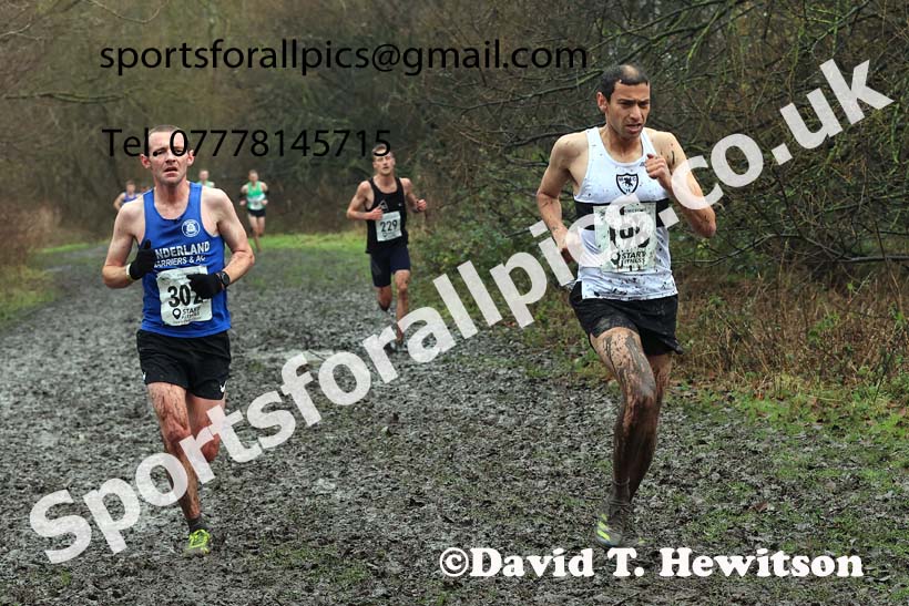 Senior mens 2023 North Eastern Cross Country Champs., Temple Park, South Shields. Photo: David T. Hewitson/Sports for All Pics